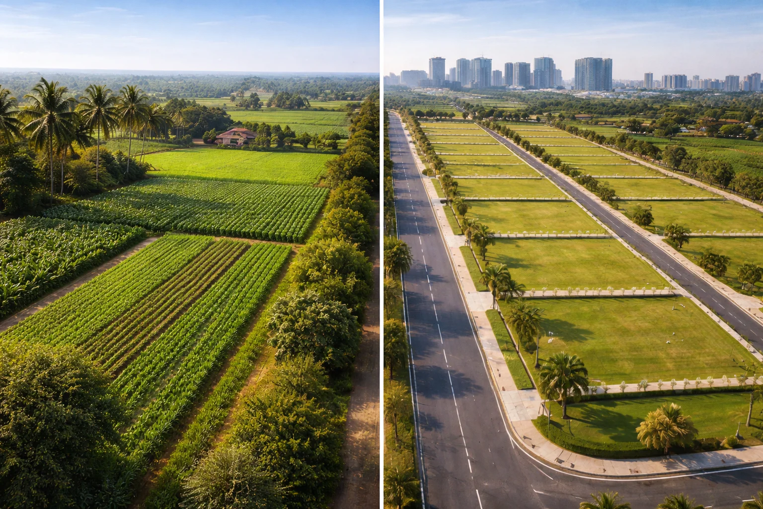 Farm Lands vs Open Plots – Which Gives Better Returns?